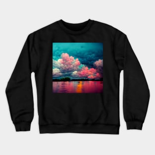 Beautifull Pink Sky Crewneck Sweatshirt